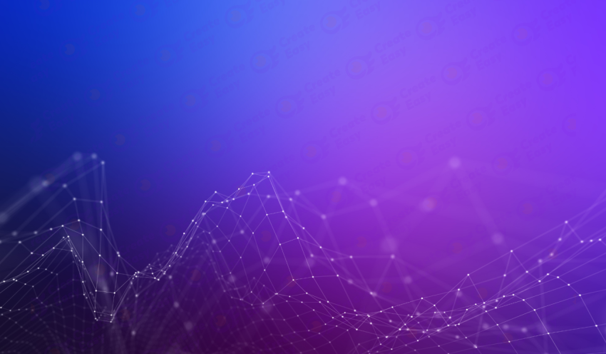 digital network color background