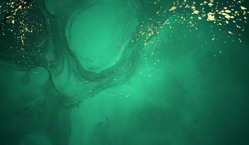 Green Modern watercolor background