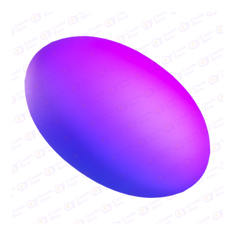 ellipsoid shape free 3d png image