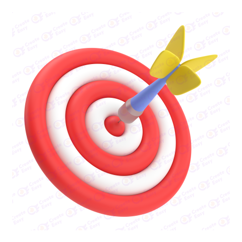 Dartboard free 3D png image