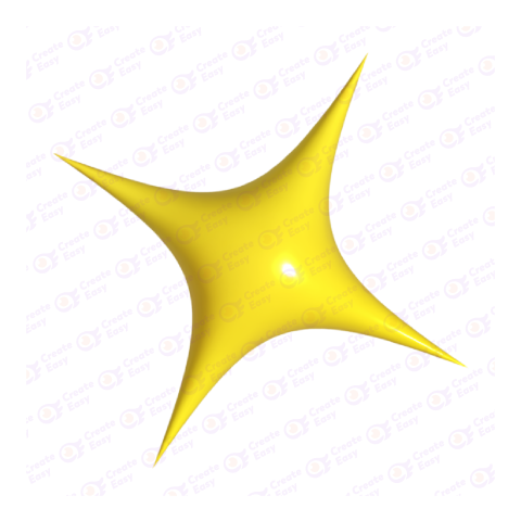 Sparkle free 3d png image