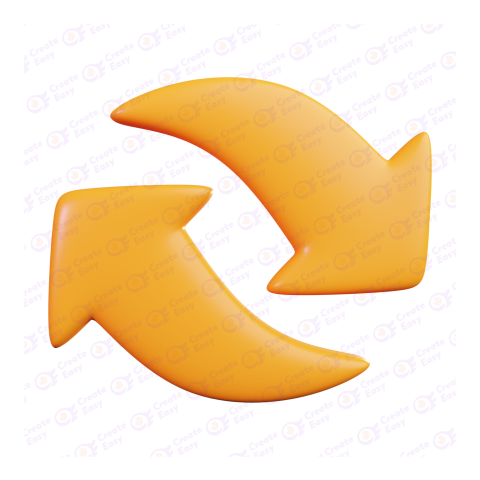 Refresh free 3d png image