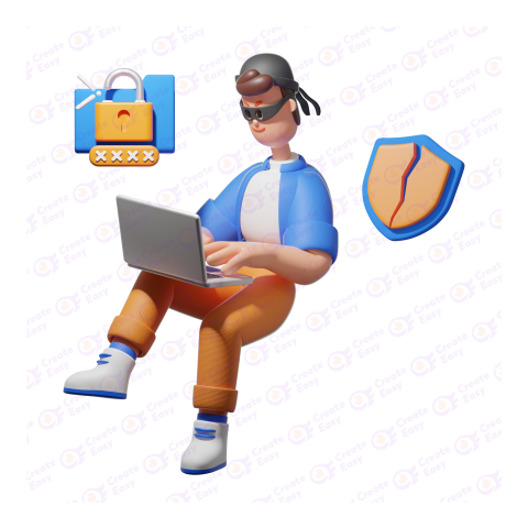 security protection  free 3d png image