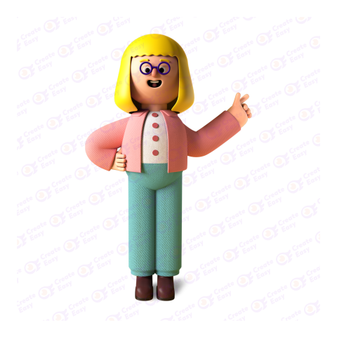 Teacher free 3d png image