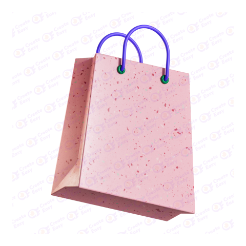 Shopping Bag free 3d png image