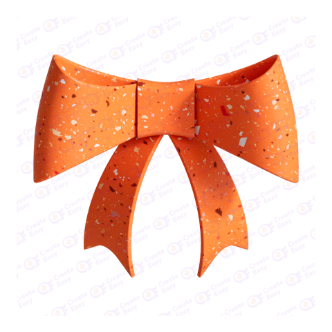 Satin Ribbon Bow free 3d png image