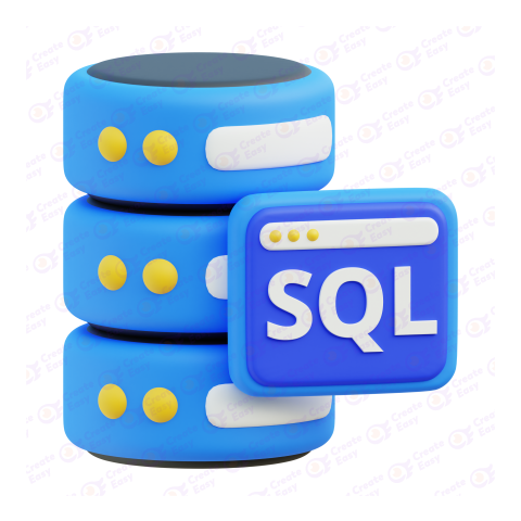 SQL free 3d png image