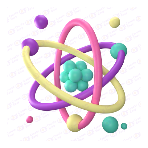 chemical structure free 3d png image
