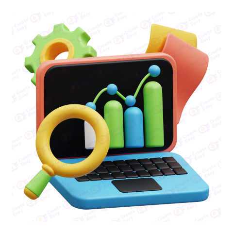 Data Science free 3d png image
