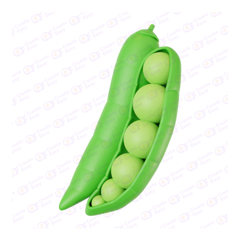 Sukot Pea Shaped free 3d png image