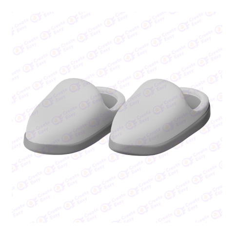 Slipper 3d free png image