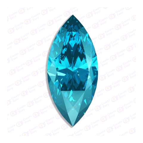 Blue Topaz 3d free png image