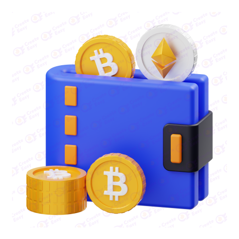 Wallet 3d free png image