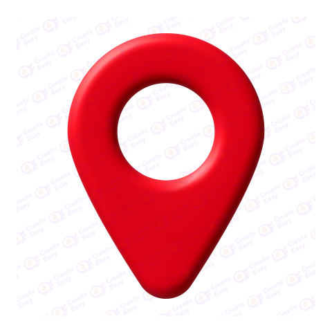 Location pointer symbol Free 3d png image