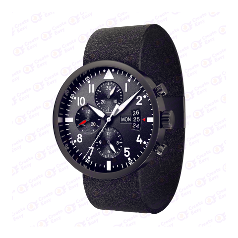 Pilot's Watch Free 3d png image