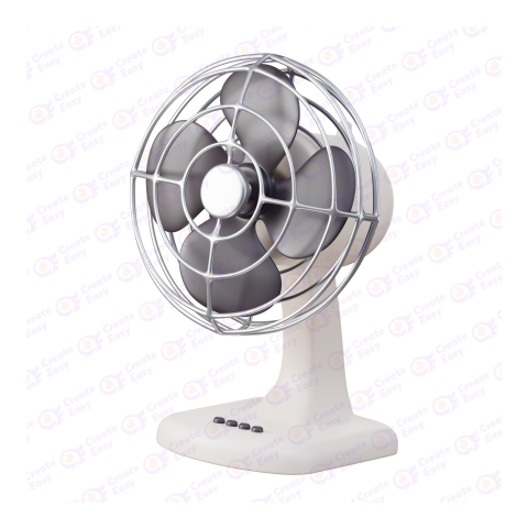 Mini Fan Free 3d png image