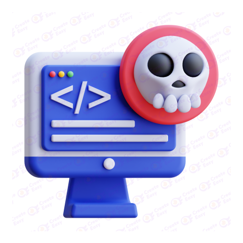 Rendering hacking Free 3d png image