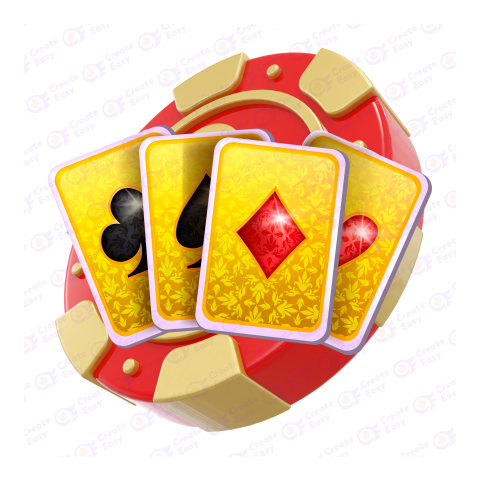 Baccarat Free 3d png image
