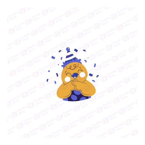 Party Bird Flat geometric management icon
