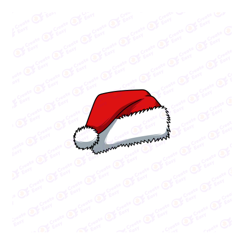 Santa Hat Flat geometric icon png image