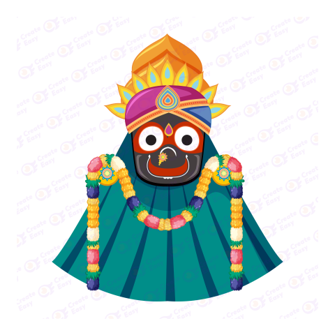 Jagannath Flat geometric icon png image