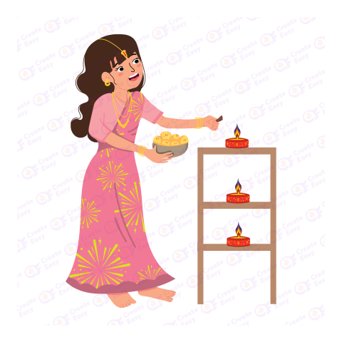 Indian Festival Chhath Puja Flat icon free png image