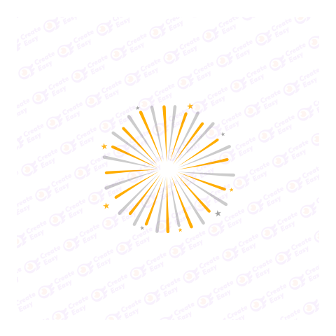 Sun Rays Hand Drawn In Vintage Flat icon free png image