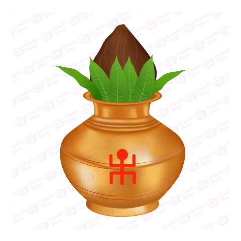 Kalash Flat icon free png image