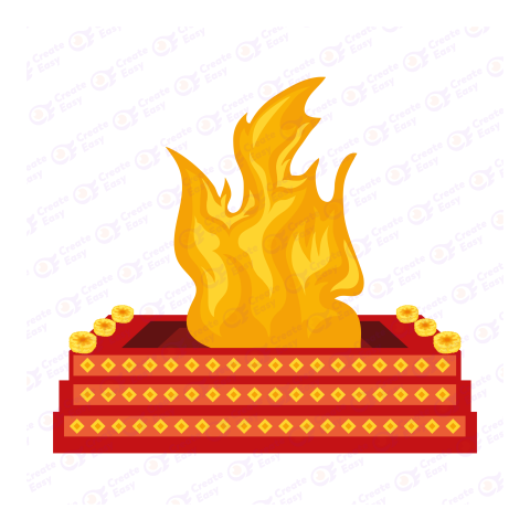 Havan Kund Flat icon free png image