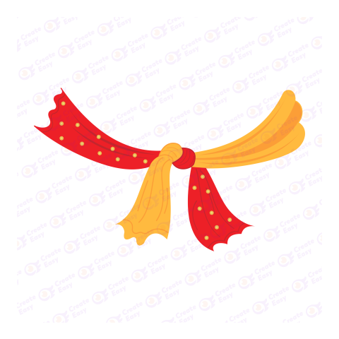 Indian Wedding Gathbandhan Clipart Vector Flat icon free png image