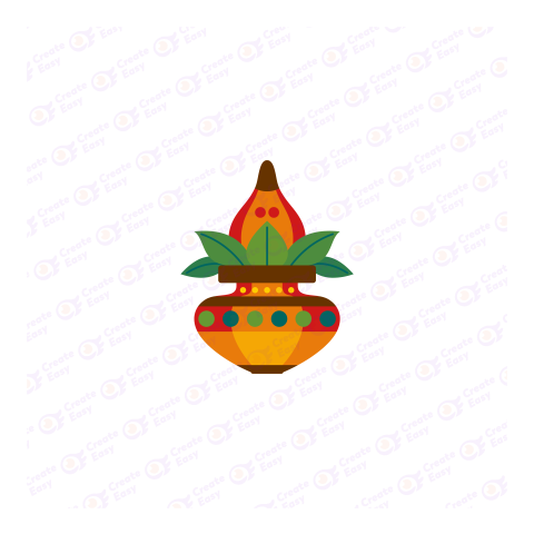 Ugadi Flat icon free png image