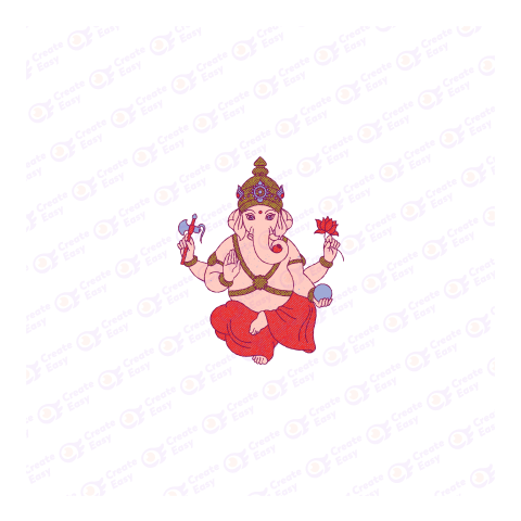 Ganesha Flat icon free png image
