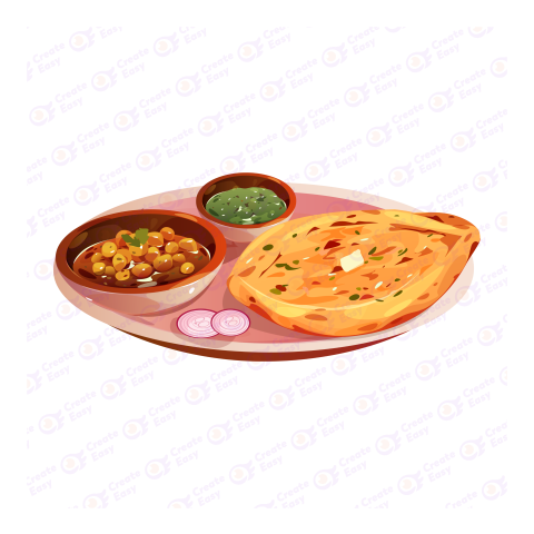 Kulche Wali Flat icon free png image