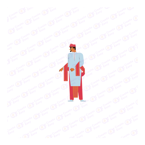 Cultural Indian Clothing Flat icon free png image