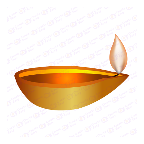 Diwali Flat icon free png image