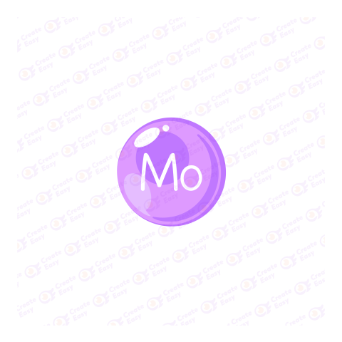 Manganese Minerals Capsule Purple Red  free png image
