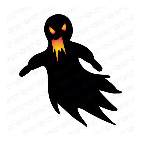 Halloween Ghost Scary Silhouette free png image