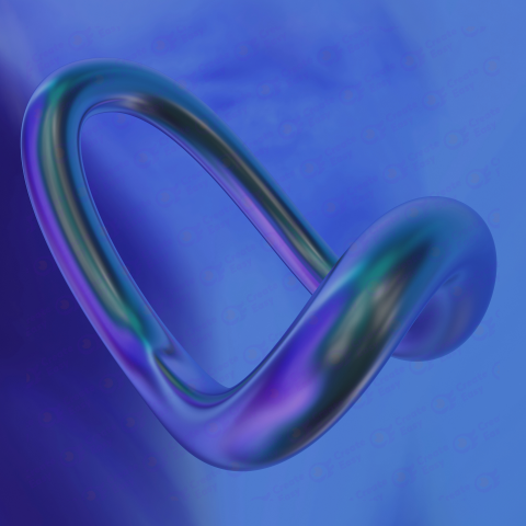 PSD 3d purple abstract shape glass color texture background