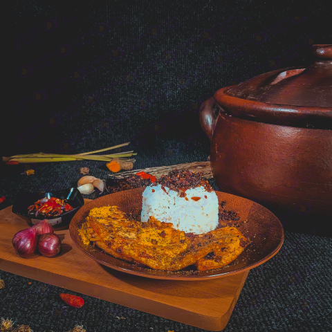 Food on Plate free png image