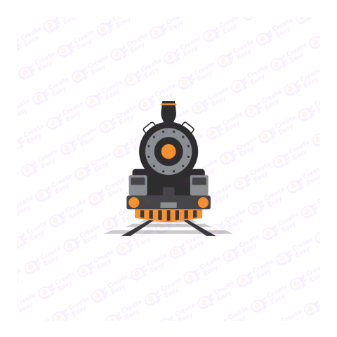Vintage Train Icon free png image