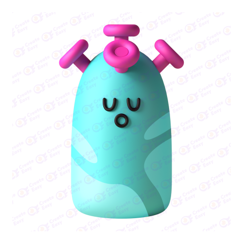 cartoon character free 3d png image