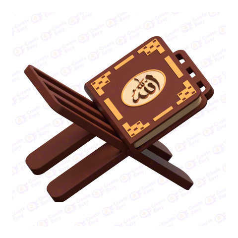 Islamic book Free 3d png image