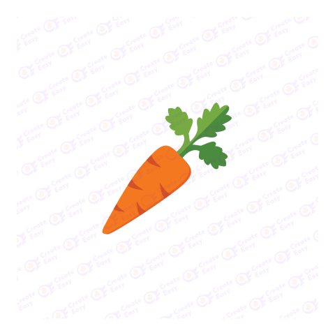 Fresh Carrot Flat free png image