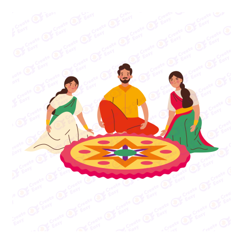 Onam Flat icon free png image