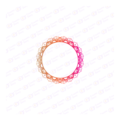 Circular Decoration Flat icon free png image