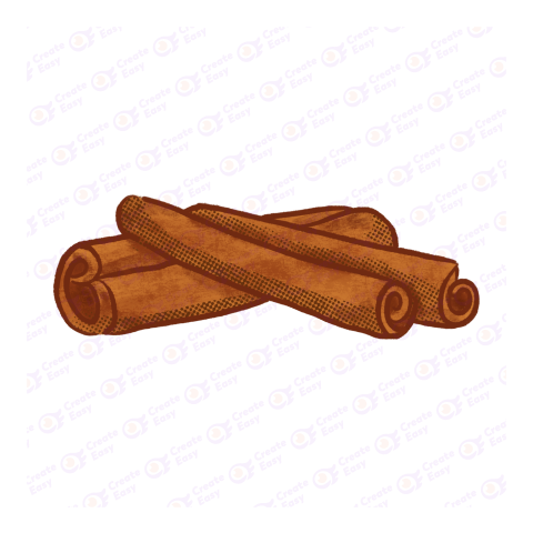 Cinnamon Vector Flat icon free png image